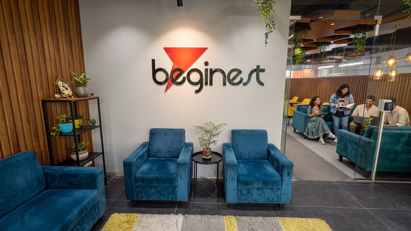 Beginest workspaces harbor 4 waiting lounge